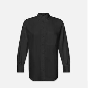 FRAME The Borrowed Pocket Organic Cotton Button-Up Shirt - 100% Organic Cotton